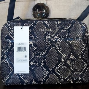 Calvin Klein Python Crossbody bag